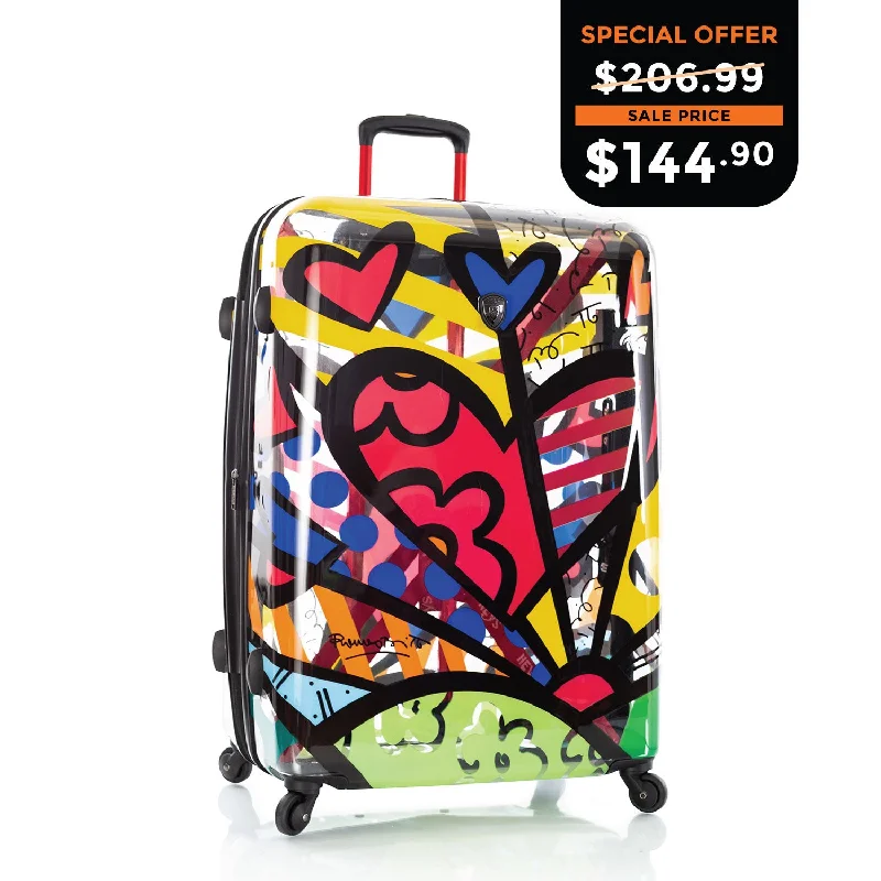 Britto - A New Day Transparent 30" - The Art of Modern Travel™