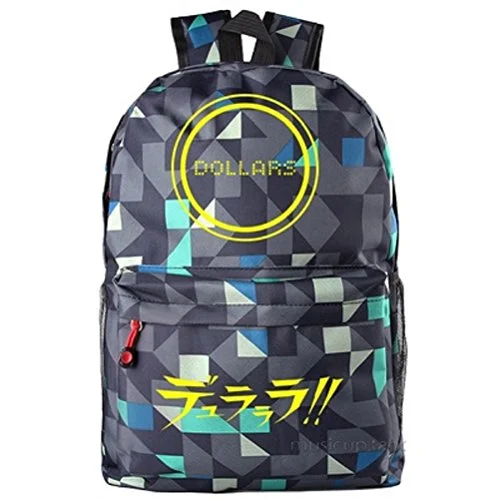 Yoyoshome Anime Durarara!! Cosplay Rucksack Backpack School Bag