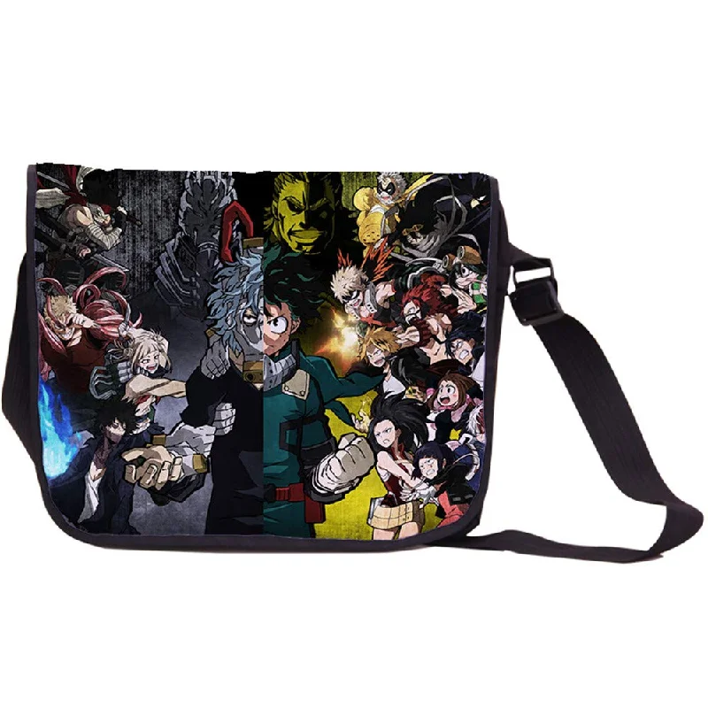 Siawasey Anime My Hero Academia Cosplay Midoriya Izuku Messenger Bag Crossbody Handbag Satchel Backpack Shoulder Bag