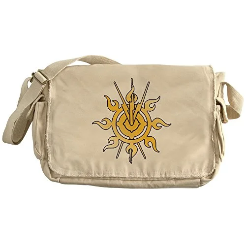 Cafepress - Acheron Symbol (Tm) - Unique Messenger Bag, Canvas Courier Bag