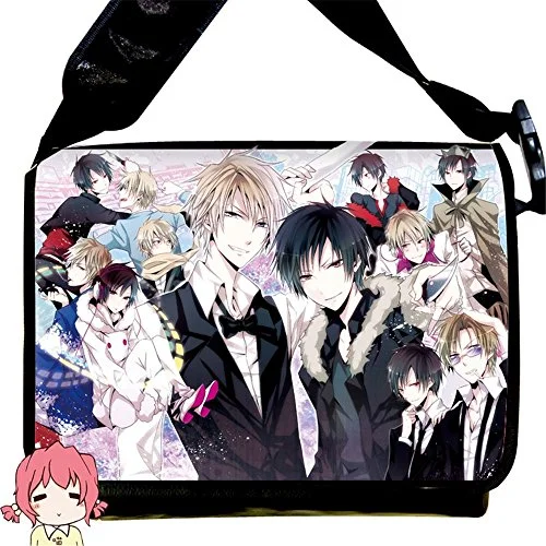 Siawasey Durarara!! Anime Izaya Orihara Cartoon Cosplay Backpack Messenger Bag Shoulder Bag