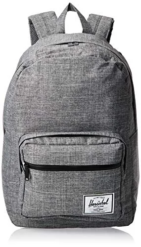 Herschel Pop Quiz Backpack, Raven Crosshatch/Black, Classic 22L