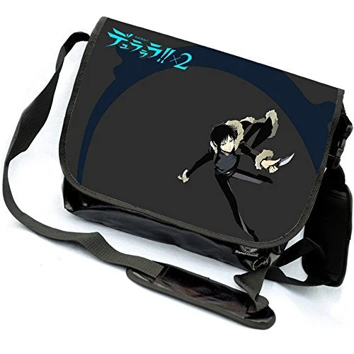 Siawasey Durarara!! Anime Izaya Orihara Cartoon Cosplay Backpack Messenger Bag Shoulder Bag