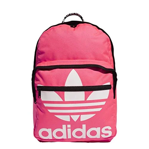 adidas Originals Trefoil Pocket Backpack, Signal Pink, One Size