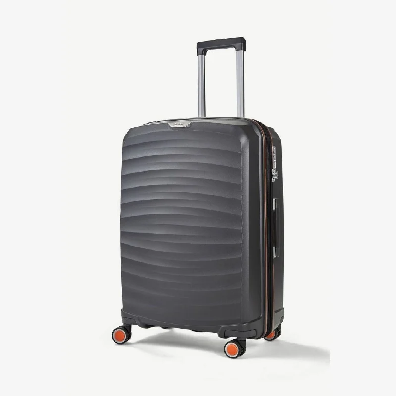 Sunwave Expandable Hardshell Medium Suitcase 66cm - Charcoal