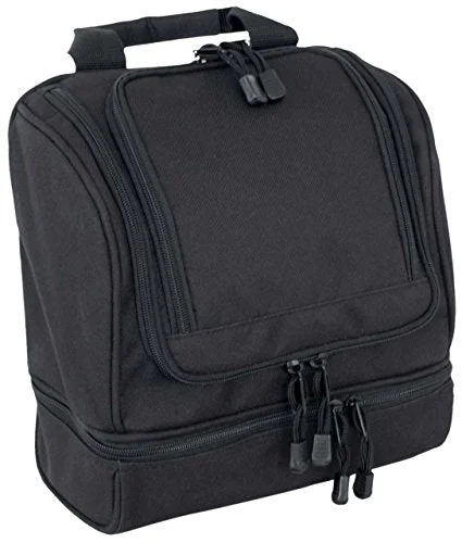 Code Alpha Tactical Gear Toiletry Kit, Black, 10In.X10In.X5In.