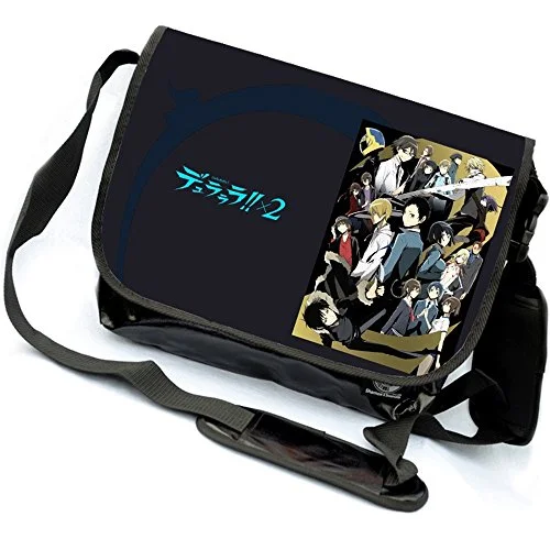 Siawasey Durarara!! Anime Izaya Orihara Cartoon Cosplay Backpack Messenger Bag Shoulder Bag