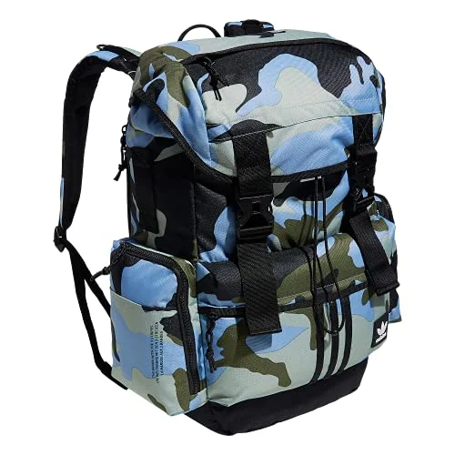 adidas Originals Utility 4.0 Backpack, Rain Camo Ambient Sky, One Size