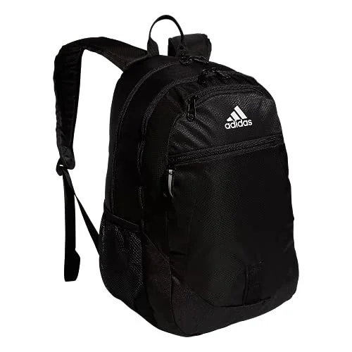 adidas Foundation Backpack, Black/White, One Size