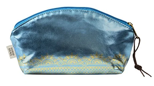 C.R. Gibson Purse Pouch Taj, Teal, One Size