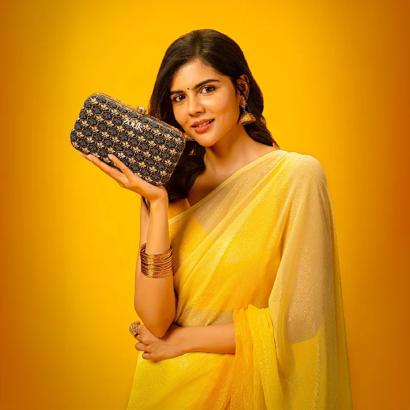 Lucknow Bidri Clutch