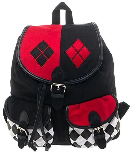 Dc Comics Harley Quinn Knapsack Mochila 14X 17En