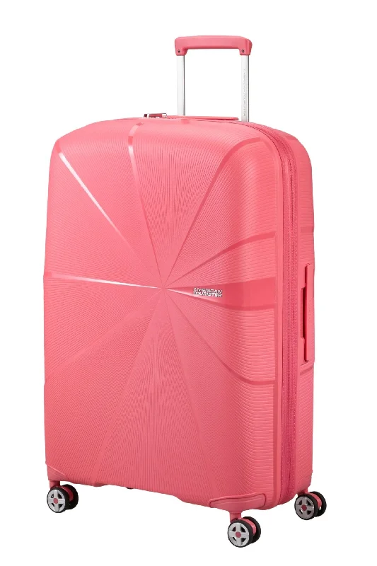 American Tourister Starvibe Expandable 77cm Large Spinner | Sun Kissed Coral