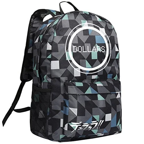 Gumstyle Drrr Durarara Backpack Plaid School Bag Classic Schoolbag