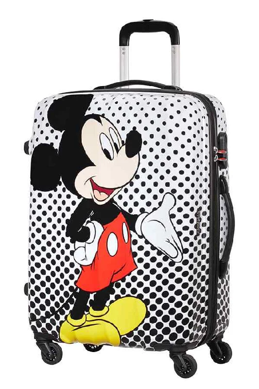 American Tourister Disney Legends 65cm Medium Spinner | Mickey Polka Dot