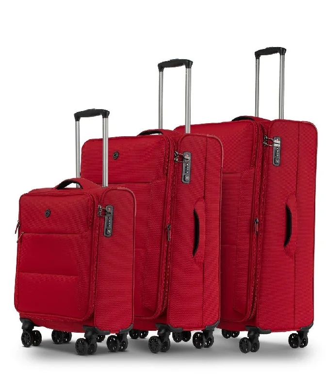 Conwood Soho Spinner Luggage Set | Red