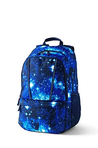 Kids' ClassMate Large Backpack Blue Galaxy Space