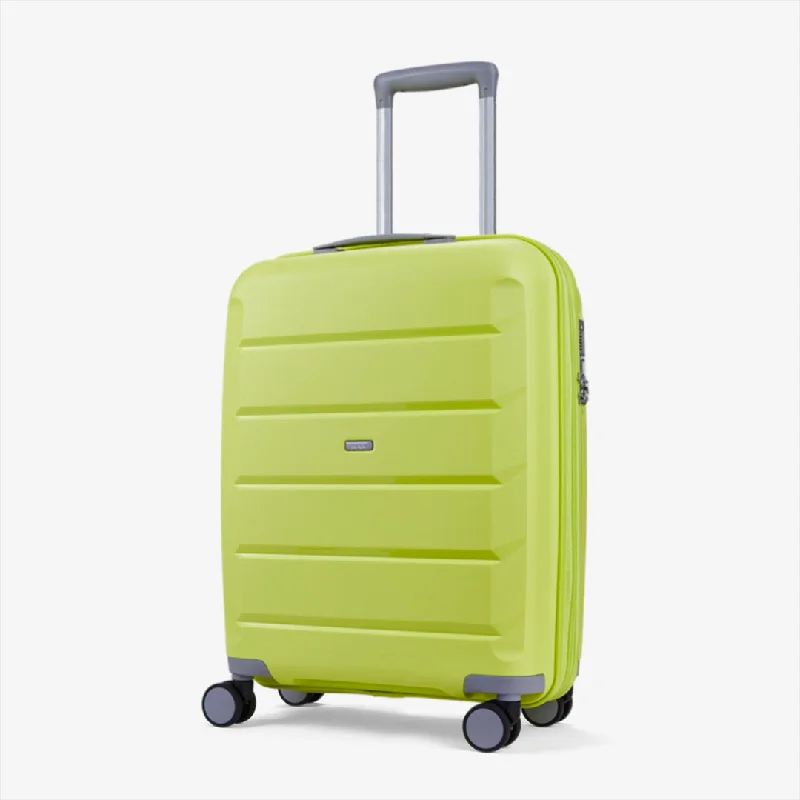 Tulum Expandable Hardshell Cabin Suitcase 55cm - Lime Green