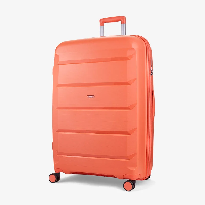 Tulum Expandable Hardshell Large Suitcase 78cm - Peach