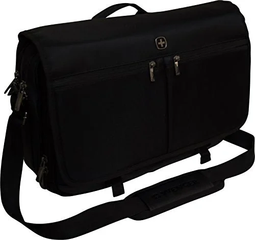 Swissgear By Wenger Insider 16" Laptop Messenger With Tablet Pocket - Black