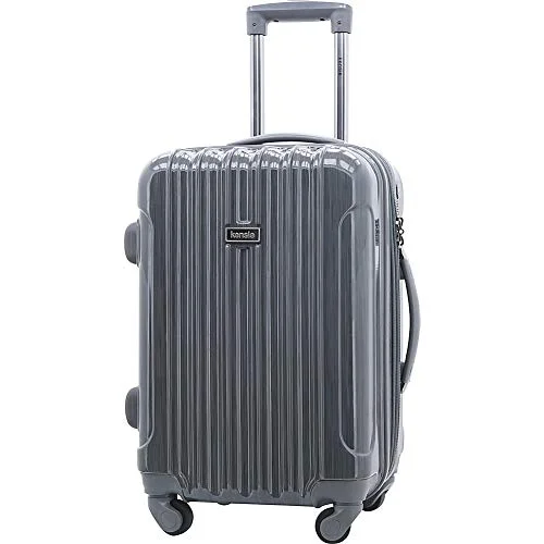 Kensie Luggage Alma 20" Expandable Hardside Carry-On Spinner Luggage