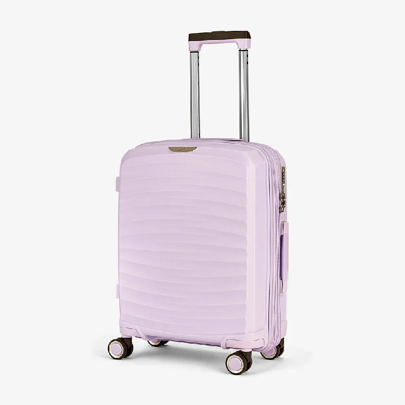 Sunwave Expandable Hardshell Cabin Suitcase 54cm - Lilac