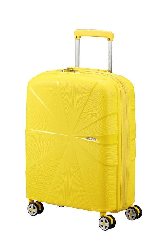 American Tourister Starvibe Expandable 55cm Cabin Spinner | Electric Lemon